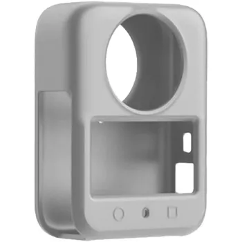 PULUZ silikona aizsargvāciņš ar objektīva aizsardzību DJI Osmo 360 (pelēks)