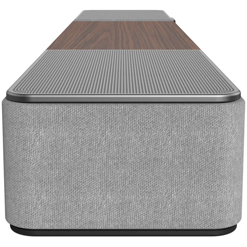 Skaņas josla KLIPSCH Flexus CORE 100 — 2.1 kanāli, 100 W, iebūvēts zemfrekvences skaļrunis, Grey/Walnut