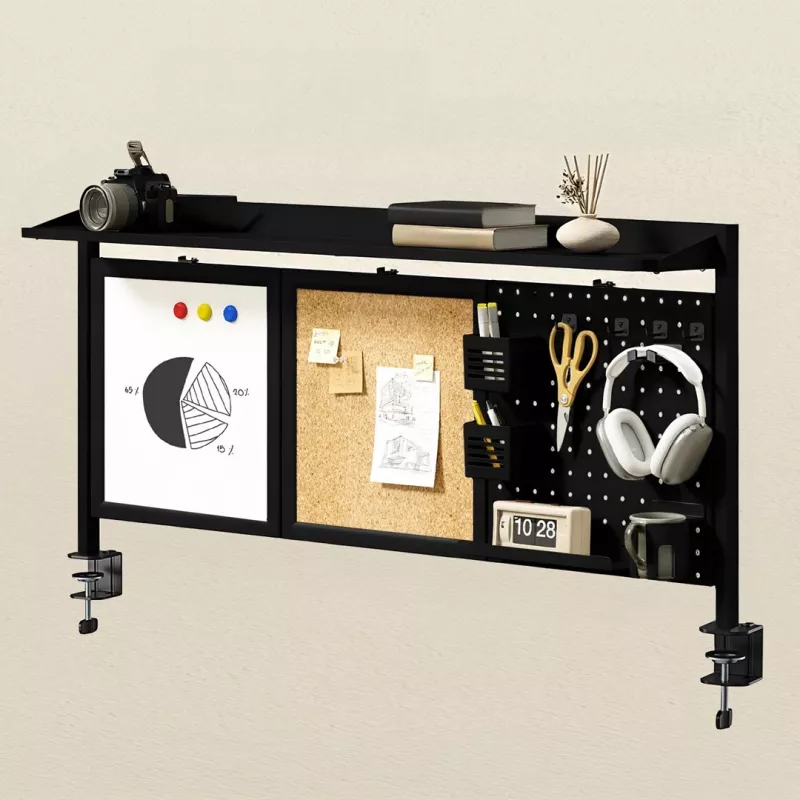 Galda starpsiena ergo office ER-300 B, platums 1250 mm, maksimālā slodze 10 kg