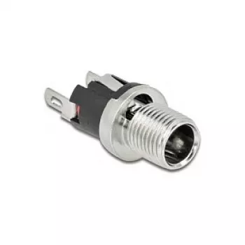 Spailešu savienotājs DC 5.5 x 2.1 x 12 mm DeLOCK