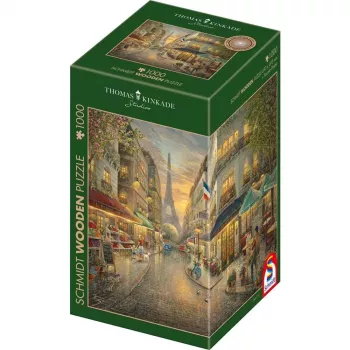 Holzpuzzle Thomas Kinkade Studios: Malerisches Paris (1000 gab.)