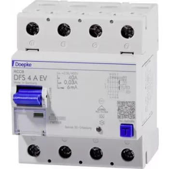 Noplūdes strāvas slēdzis DFS4 040-4/0.03-A EV (09134818)