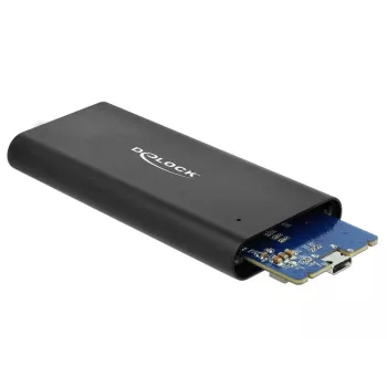 Delock ārējais M.2 NVMe disks korpuss ar USB 3.1 Gen 2, melns (42614)
