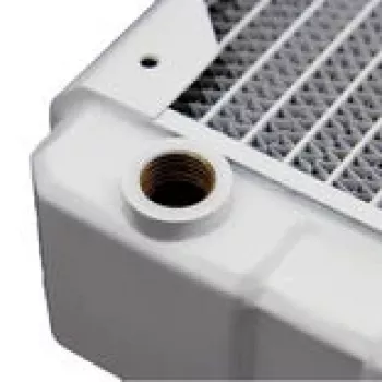 Radiators Black Ice Nemesis 360GTX Satin White 360mm CPU šķidruma dzesēšanas radiators