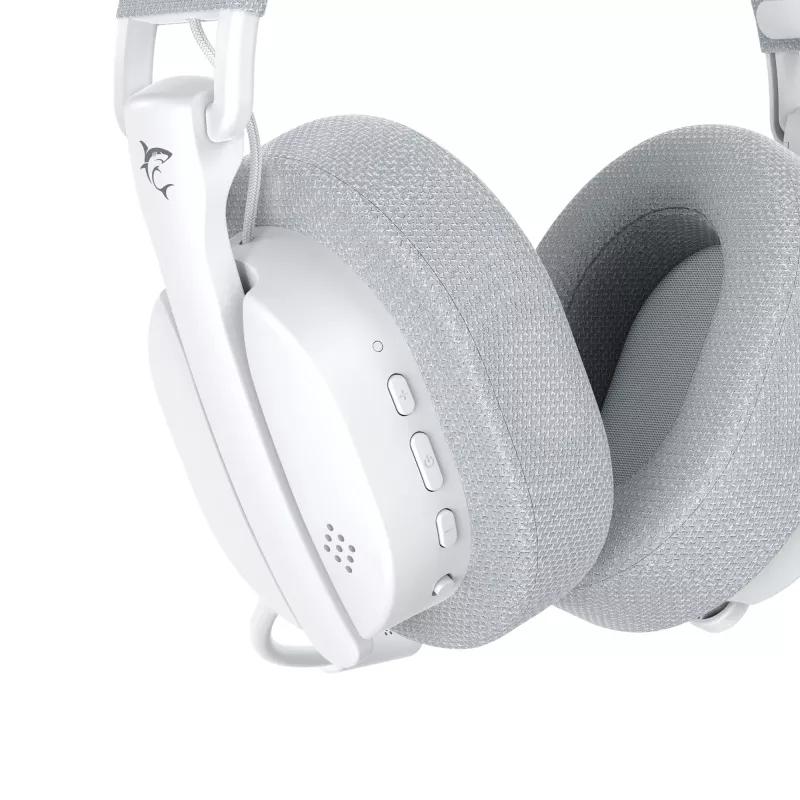 Austiņas White Shark WGH-2444 Firecrest White