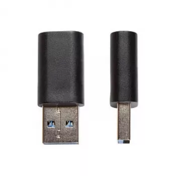 Alcasa USB-AD300 Kabeļa adapteris USB 3.0 / USB 3.1 (Gen. 1) A uz USB-C Melns