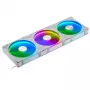 Phanteks D30-140 PWM Regular Airflow D-RGB balts korpusa ventilators 140 mm, 3 gab.