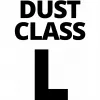 Einhell 2351126 krokotais filtrs, L klase, balts, diametrs 15 cm, augstums 175 mm