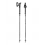 Pārgājienu nūjas Leki Sherpa FX regulējamas 120–140 cm, melnas