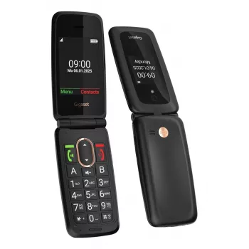 Gigaset GL795 senioru telefons 7.11 cm (2,8 inch) 142 g 48MB Melns