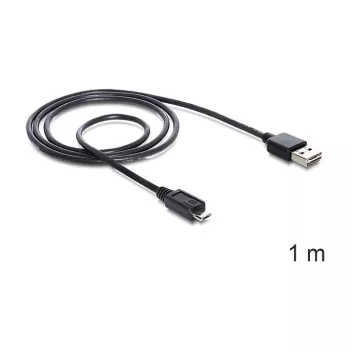 USB kabelis DeLOCK EASY-USB 2.0-A uz USB 2.0 micro-B 1m