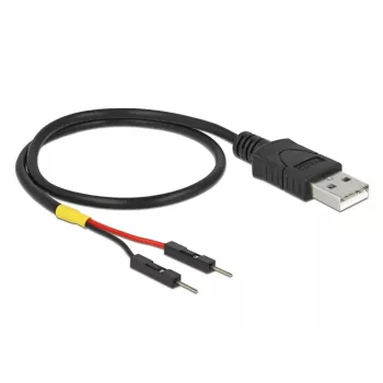 USB kabelis DeLOCK 85402 0,3 m USB A Melns
