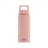 Sigg 6005.10 alumīnija dzeramā pudele — 600 ml, 7,1 cm diametrs, 145 g, zila/rozā