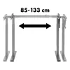 Manuāli augstumā regulējams galds MACLEAN MC-790NG — maks. slodze 60 kg, maks. augstums 120 cm