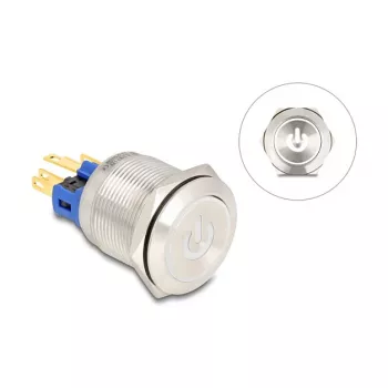 Pogpogaļas panelis DeLOCK 22051 Sudrabs 230V 3A