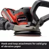 Grīdas slīpmašīna EINHELL TP‑RS 18/32 Li BL Solo — 24 000 apgr./min, Melna/Sarkana, 1.11 kg