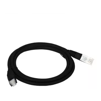 Tīkla kabelis A-LAN KKU5CZA1 RJ-45 Cat5e 1 m, U/UTP, savīts 26/7, melns