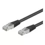 Wentronic Goobay CAT 5e Patch Kabelis, F/UTP, Melns, 20 m - CCA Vara Maisījums (68659)