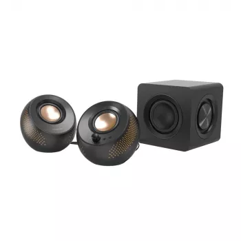 Skaļruņu komplekts Creative Pebble X Plus 30 W Melns 2.1 kanāli Bluetooth