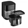 Amica AFM 6020 karstā gaisa frītes katls, 7,2 l, 1700 W, 10 programmas, LCD displejs, melnā krāsā
