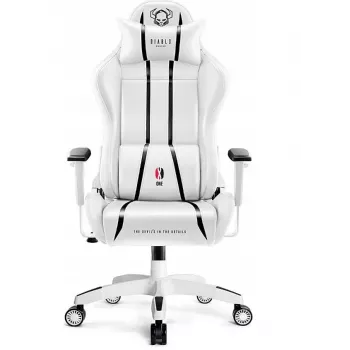 Diablo X-ONE 2.0 Normal gaming krēsls balts un melns