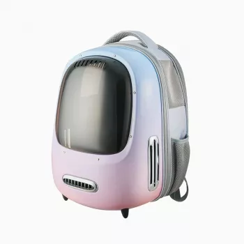 Viedais kaķu nesējs PetKit Pink