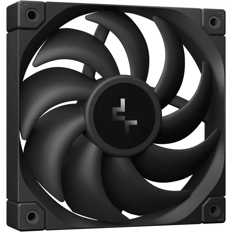 Gaisa dzesētājs DeepCool AK400 Digital PRO — 120 mm ventilators, PWM, 1850 RPM, FDB, atbalsta LGA 1700/1200/115x/AM4/AM5, melns