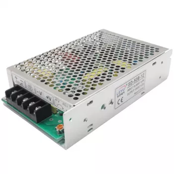 DC/DC sprieguma pārveidotājs Extralink SD-50C-24 48V→24V 50W pasīvi dzesēts metāla korpuss
