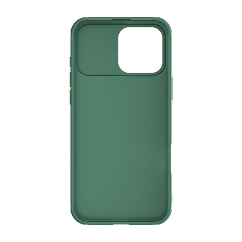 Aizsargmaciņa Nillkin CamShield Pro iPhone 16 Pro Max, zaļa, ar bīdāmu kameras vāciņu
