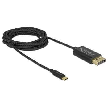 DeLOCK 83710 USB-C uz DisplayPort video adaptera kabelis, 2 m