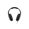 Vadu studiju austiņas Sennheiser HD 200 PRO — slēgtas, apauss, 32 Ω, 20–20000 Hz, 2 m kabelis, 3,5 mm, melnas