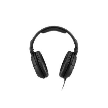 Vadu studiju austiņas Sennheiser HD 200 PRO — slēgtas, apauss, 32 Ω, 20–20000 Hz, 2 m kabelis, 3,5 mm, melnas
