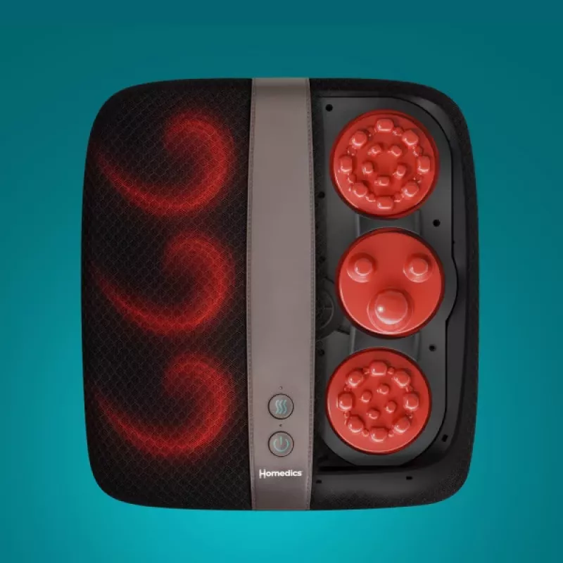 Kāju masieris HoMedics FM-TS12H-EU Shiatsu Deluxe ar sildīšanu un mīcīšanu