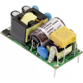 Strāvas adapteris/invertors MEAN WELL MFM-15-12, 15 W, 12 V izeja, 90–264 V ieeja