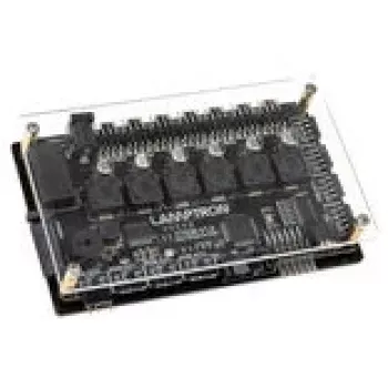 Lamptron Auto-Controller CT630 PWM ARGB — kompakts PWM ARGB ventilatoru un apgaismojuma kontrolieris, melns