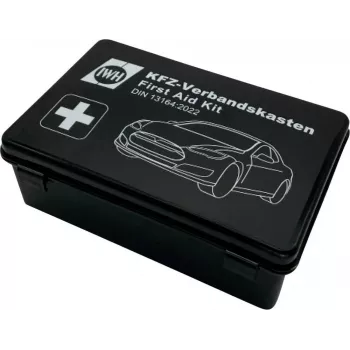 Pirmās palīdzības komplekts IWH 023514 Compact DIN 13164 (2022) — auto aptieciņa