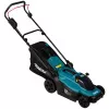 Makita DLM330Z zāles pļāvējs Stumjamais zāles pļāvējs Akumulators Melns, Tirkīzzils