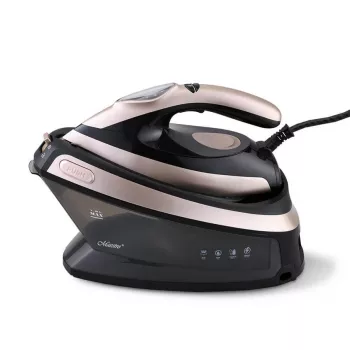 Maestro MR-320C tvaika gludināšanas stacija 2400 W 1,5 L Keramikas zole Melna, Rozā zelts