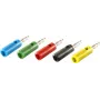 shiverpeaks BS56200-SET Banānu savienotājs Melns - Zils - Zaļš - Sarkans - Dzeltens