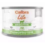 Slapjā kaķu barība Calibra Cat Life Sensitive Trušu 200 g kārba, pieaugušiem, pilnvērtīga, bez lipekļa, bez cukura
