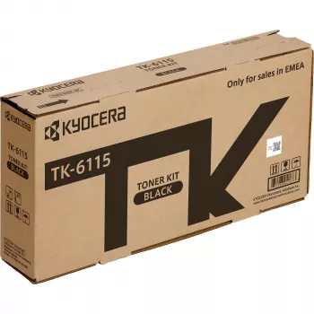 KYOCERA TK-6115 oriģinālā tonera kasetne, melna, 1 gab.