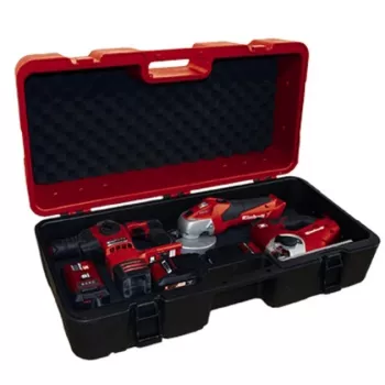 Instrumentu kaste E-Box L70/35, sarkana/melna
