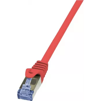 Logilink CQ3094S Ethernet Patch kabelis sarkans