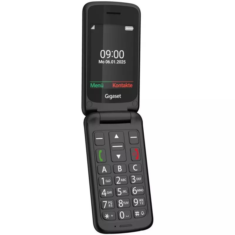 Gigaset GL595 2.8 collu 0.3 MP melns