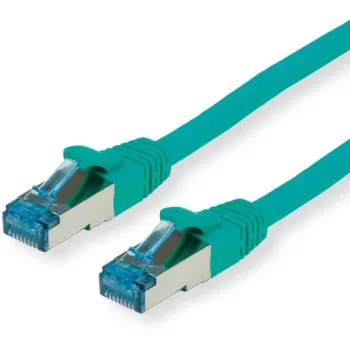 VALUE - Patch-Cable - RJ-45 (Tēviņš) līdz RJ-45 (Tēviņš) - 3 m - SFTP, PiMF - CAT 6a - Halogēns-Brīvs, Liets, Aizsargāts pret aizķeršanos, Daudzdzīslu - Zaļš (21.99.1943)