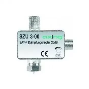 Axing SZU 3-00 - 0,0001 - 2,4 GHz - 20 dB - Sudraba - F-sieviete/F-vīrietis - Alumīnijs