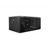 Sienas stiprinājuma karkass LANBERG WF01-6404-10B 4U 19 collu 600×450×285 mm IP20 melns, 60 kg slodze