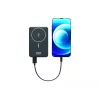 Port Designs 907005 10000 mAh bezvadu lādētājs Melns