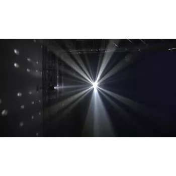 Mirror Ball Set EUROLITE 300 mm ar LED Spot — 300 mm disko spoguļlodes komplekts
