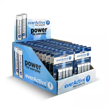 Sārma baterijas everActive LR64BLPADIS — 96 gab., AA izmērs